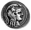 Ateny- Attyka, tetradrachma 136 pne, Aw: Głowa Ateny Parthenos w hełmie attyckim w prawo, Rw: Sowa..