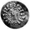 Efez- Jonia, cystofor 160- 150 pne, Aw: Cista Mystica w wieńcu, Rw: Dwa węże i kołczan; z boku nap..