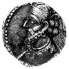 Partia- Vologases III 105-147, tetradrachma, Aw: Popiersie w tiarze w lewo, Rw: Król na tronie; pr..