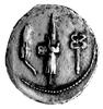 denar- C. Norbanus około 83 pne, Aw: Głowa Wenus w diademie w prawo, za nią liczba XXXIIII i poniż..