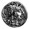 denar- Pinarius Natta 149 pne, Aw: Głowa Romy w 