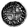 Aethelred II 978-1016, denar, mennica Stamford, Aw: Popiersie w lewo i napis: EDELRED REX AN, Rw: ..