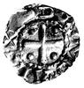 Kolonia- cesarz Otto III 983-1002, denar, Aw: Krzyż równoramienny, w polu kulki i napis w otoku:....