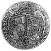 2/3 talara /gulden/ 1702, Drezno, literki mincerza IL-H pod tarczami herbowymi, Dav. 819, Merseb. ..