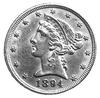 5 dolarów 1894, Filadelfia, Fr. 143, 8,35g.