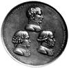 medal z okazji przedłużenia traktatu z Amiens w 1802 r., Aw: Popiersia trzech konsuli: Bonapartego..
