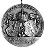 medal nagrodowy autorstwa Maxa von Kawaczynskiego z Berlina, Aw: Herby Rzeszy i Pomorza pod koroną..