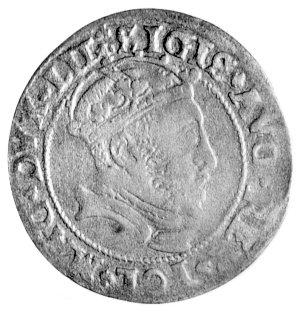 grosz na stopę litewską 1546, Wilno, drugi egzem