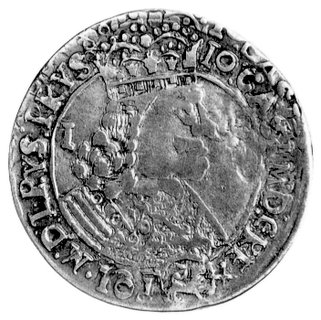 ort 1656, Lwów, zamiast liter V są litery Y, na końcu napisu jest znak mennicy lwowskiej, Kurp. 387 R3, Gum. 1753.