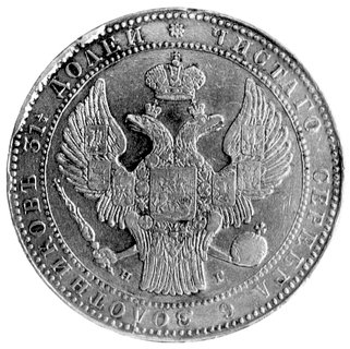 1 1/2 rubla = 10 złotych 1836, Sankt Petersburg, Plage 327.