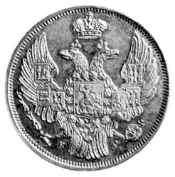 15 kopiejek = 1 złoty 1832, Sankt Petersburg, Plage 398, ładna rzadka moneta.