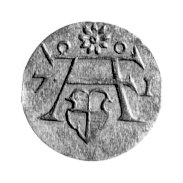 denar 1571, Królewiec, Bahr. 1271, Neumann 51, r