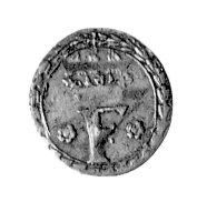 halerz 1621, Wrocław, F.u S. 3473, miedź, bardzo rzadka moneta w ładnym stanie zachowania.