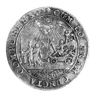 medal zaślubinowy Michała Korybuta z Eleonorą Ma
