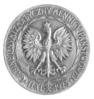 medalik zaprojektowany przez Wł. Terleckiego i w