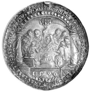 medal religijny z rejonu Gór Kruszcowych (Erzgeb
