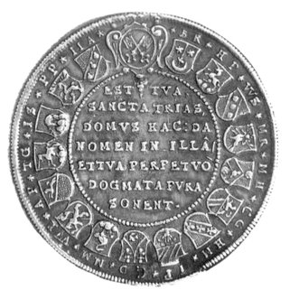 medal z okazji wzniesienia kościoła św. Trójcy w