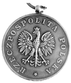 medal Za Ratowanie Ginących, Aw: Orzeł i napis R
