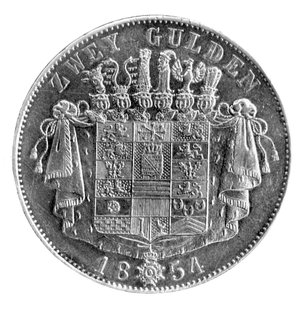 podwójny gulden 1854, Thun 378.