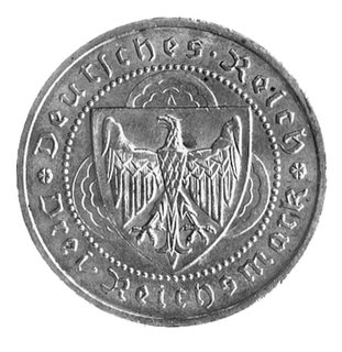 3 marki 1930-A, Walther von der Vogelweide, J. 3