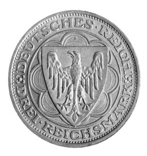 3 marki 1931, Magdeburg, J. 347.