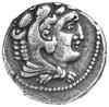 Królestwo Macedonii- Aleksander Wielki 336- 323 pne, tetradrachma, Aw: Popiersie Heraklesa w skórz..
