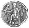 Królestwo Macedonii- Aleksander Wielki 336- 323 pne, tetradrachma, Aw: Popiersie Heraklesa w skórz..
