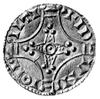 Sven Esteridsen 1047- 1075, denar, mennica Roskilde, Aw: Ozdobny krzyż w rozecie i imitacja napisu..