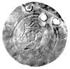 Henryk III 1039-1056, denar, Aw: Popiersie cesarza w koronie na wprost i nieczytelny, Rw: Dwuwieżo..