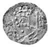 halerz, (1425 r.), Aw: Św. Piotr z kluczem w lewo, Rw: Orzeł, Fbg 177(588)