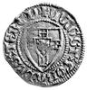 Konrad III von Jungingen 1393- 1407, szeląg, Aw: j.w., Rw: Tarcza Krzyżacka, Bahrfeldt 200, Neuman..