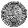 trojak 1537, Gdańsk, popiersie króla młode, w koronie bez czepca. Kurp. 506 R1, Gum. 569.