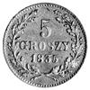 5 groszy 1835, Wiedeń, Plage 296, wyśmienity sta