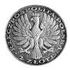 2 złote 1928, moneta prywatna, wybita w Norymberdze na zlecenie numizmatyka z Sopotu Waleriana Amr..