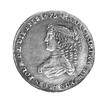 medalik koronacyjny Marii Kazimiery 1676 r, Aw: Popiersie królowej w lewo i napis: MARIA CASIMIRA ..