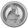 medal papieża Jana Pawła II 1986 r., Aw: Postać trzy czwarte w prawo z pastorałem w dłoni, Rw: Her..