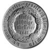medal autorstwa C. Radnizky' ego z okazji 50- lecia Cesarsko- Królewskiego Towarzystwa Rolniczego ..