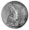 medal autorstwa Zimpela wybity na pamiątkę bierzmowania w Linzu, Aw: Popiersie biskupa z krzyżem w..