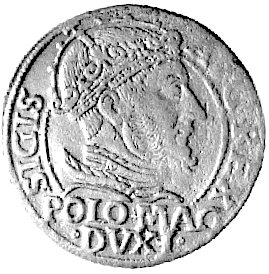 grosz na stopę polską 1547, Wilno, Kurp. 763 R, Gum. 610, patyna