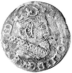 trojak 1632, Elbląg, Ahlström 2, Bahr. 9319, okupacja szwedzka, popiersie króla Gustawa Adolfa, napis REG SVEC