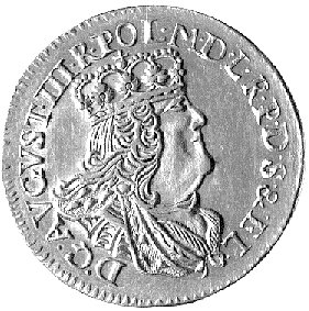 szóstak 1762, Elbląg, Aw: popiersie Augusta III 
