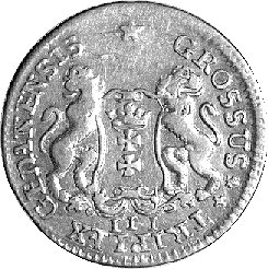 trojak 1755, Gdańsk, Kam. 935 R2, Merseb. 1803