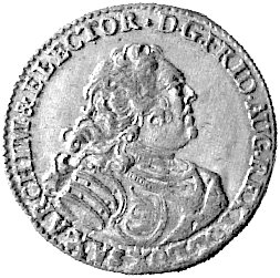 grosz wikariacki 1740, Drezno, Kam. 1516 R, Mers