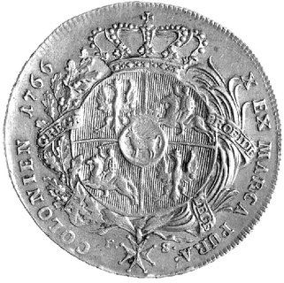 talar 1766, Warszawa, popiersie króla w zbroi, drugi egzemplarz