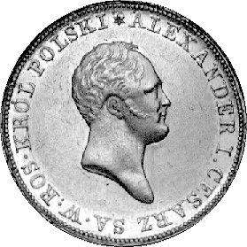 50 złotych 1819, Warszawa, Plage 4, Fr. 107, złoto, 9,78 g., ładnie zachowany egzemplarz ze starą patyną