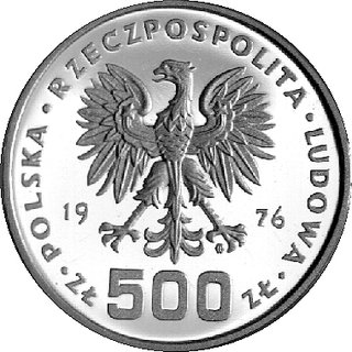 500 złotych 1976, Warszawa, Kazimierz Pułaski, z