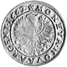 3 krajcary 1662, Brzeg, F. u S. 1855