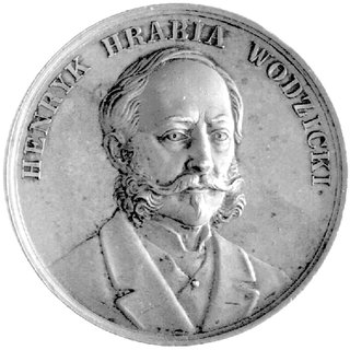 medal hrabiego Wodzickiego j.w., brąz 47 mm, 45,