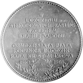 medal autorstwa Antona Scharffa- medaliera wiede