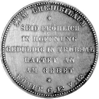 medal autorstwa E. Weiganda z okazji jubileuszu 